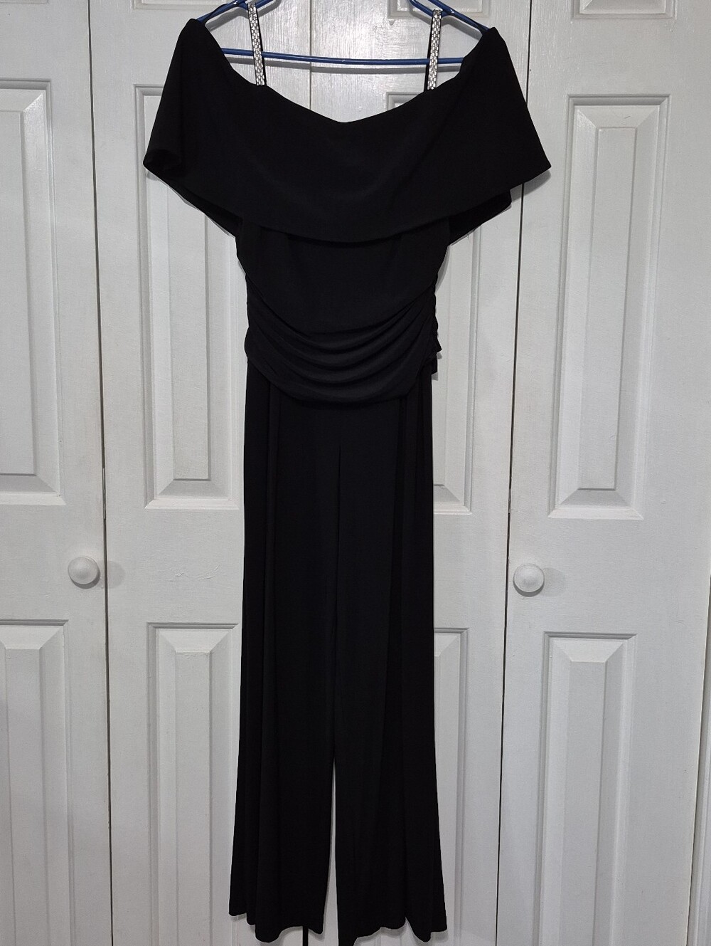 Black Off-Shoulder Jumpsuit